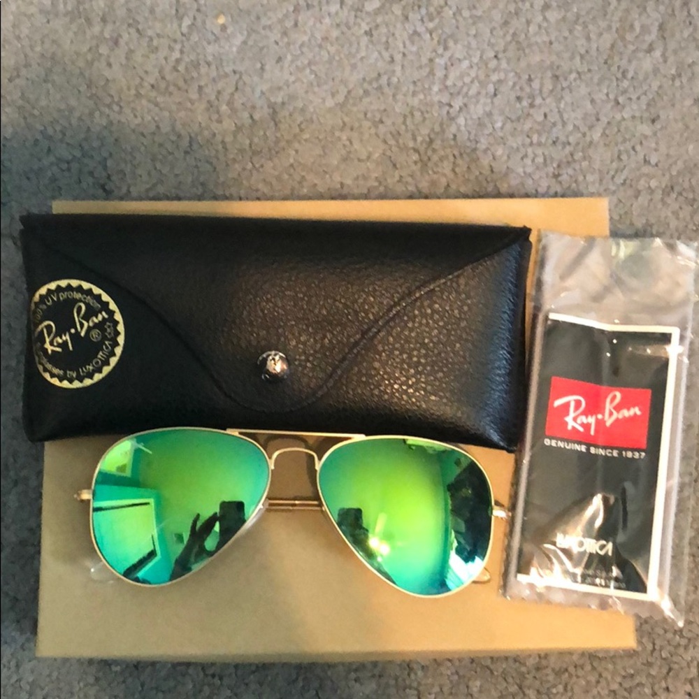 RayBan Aviator Flash Lenses